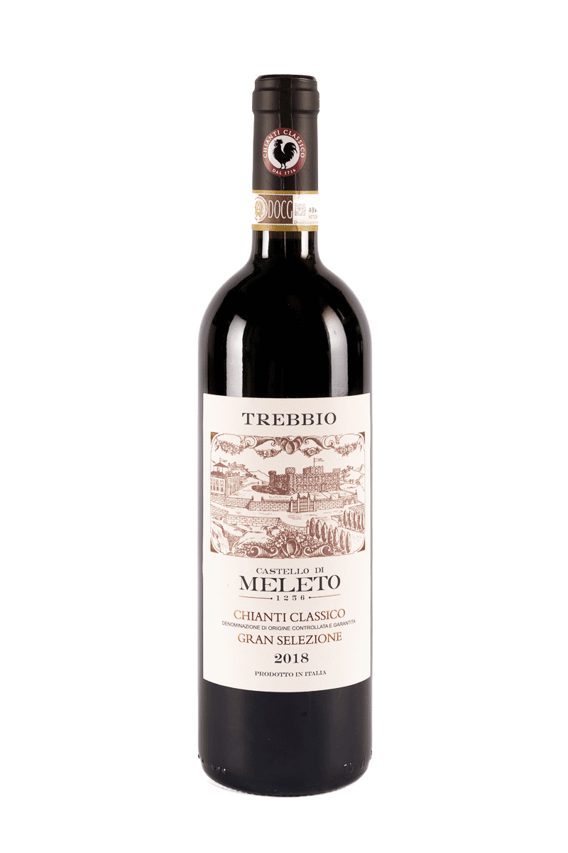 Trebbio chianti classico Gran Selezione - Castello di Meleto - Toscana - 2018