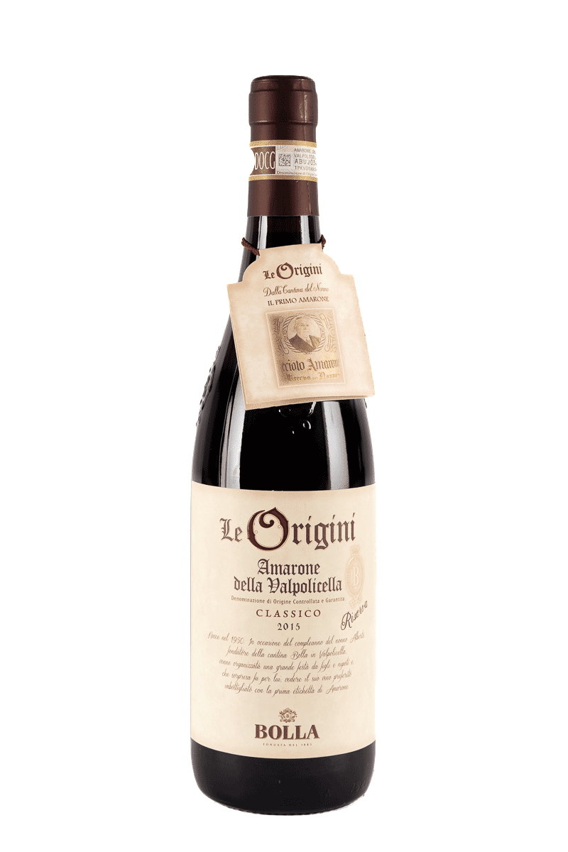 Klassischer Amarone della Valpolicella Le Origini Riserva – Bolla – Venetien – 2015