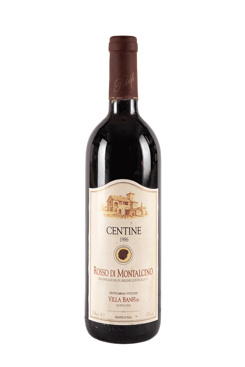 Rosso di Montalcino - Villa Banfi Cellars - 1986